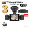 360° Car Dash Cam 3/4 Channels Video Recorder WIFI 1080P Car DVR 3Lens Front left right Rear camera Black Box Car accessory
