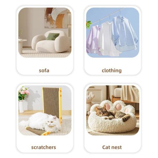 Pet Hair Remover Reusable Lint Brush Pet Fur Removal Tool Dog Cat Hair Remover for Furniture Clothes Sofas Carpets Bedding