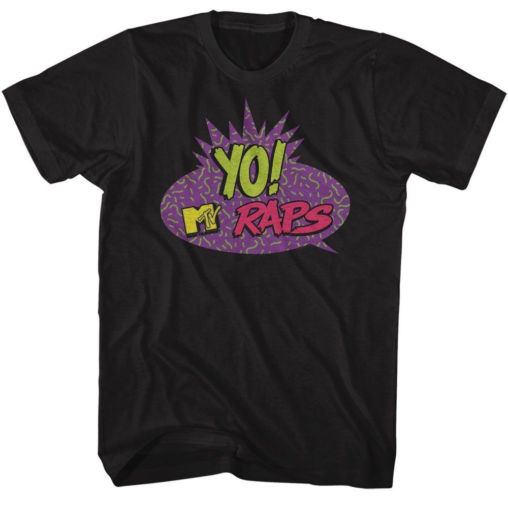 MTV Yo Raps TV T-skjorte Topper T-skjorter Herre Dame Unisex