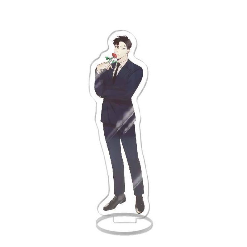 Roses And Champagne Korean Anime Peripherals Zheng Yiyuan Acrylic Stands Collectible Desk Ornaments Creative Birthday Gifts Toy
