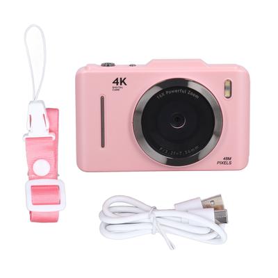 4K Digital Camera 48MP 2.8 Inch IPS HD Screen 16X Digital Zoom Autofocus Portable Pocket Video