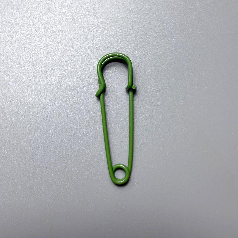 Colorful DIY Brooch Decoration: 75mm Safety Fixing Pin for Clothes