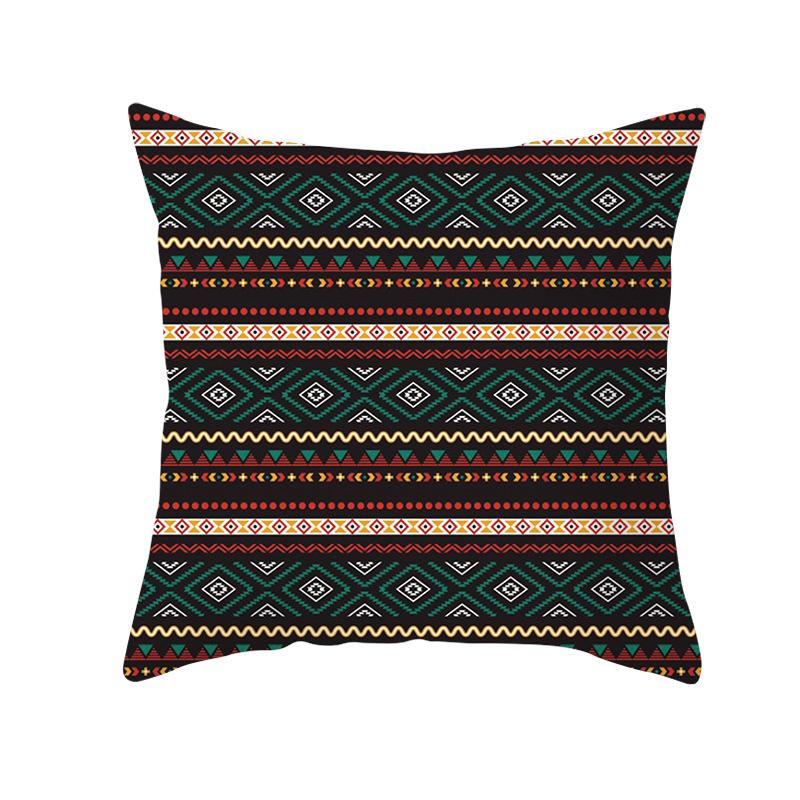 Geometric Mancha Lo Printed Polyester Pillowcase 45x45cm Bohemian Hippie Sofa cushion cover Bedroom Home Decor Pillowcase