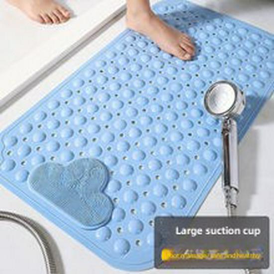 Non-Slip Massage Mat for Bath and Shower with Suction Cups, Anti-Fall Safety Mat for Bathtub & Toilet