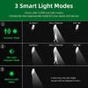 8000LM Ultra Bright Solar Lights Outdoor Waterproof External Solar Lamp Sunlight Motion Sensor Lighting 500ft² Yard Street Light