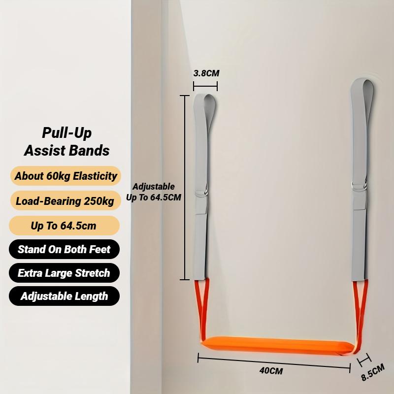 Adjustable Pull Up Assistance Bands Set For Assist Men Women Hanging Training Chin-Up Workout Body Stretching Home Fitness 3