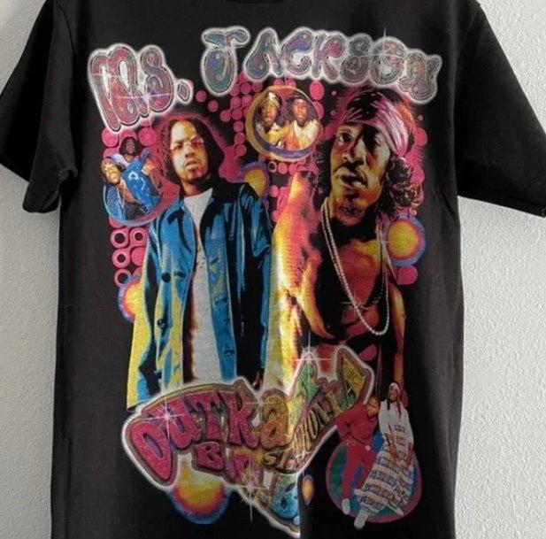 Vintage OutKast Ms. Jackson Shirt OutKast Shirt Hip Hop Band Shirt XXXL