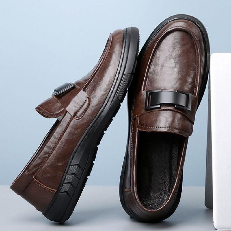 Oddychające Puste Miękkie Skórzane Mokasyny Buty dla Mężczyzn Klasyczne Oryginalne Wysokiej Jakości Modne Powszechne Wygodne Męskie Buty Casual