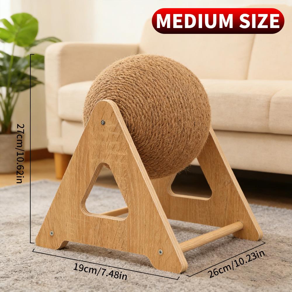 Sisal Cat Scratching Board Cat Claw Grinding Ball Durable Cat Tree Cat Interactive Toy