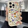 Cute Cat Charming Phone Case For iPhone Apple 17 AIR 16 16E 11 12 13 14 15 XR Plus Pro Max DIY Case TPU Shockproof Cover Capa