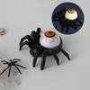 Eye Ball/Candle Shaped Glowing Spider Light Electronic Halloween Pumpkin Lamp  Home Decor