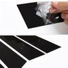 Car Pillar Posts Window Door Moulding Trims Cover Stickers Decal Glossy Black Exterior Accessories Fit For Honda Civic 2012-2015