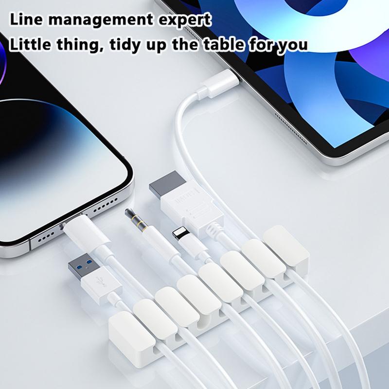 Datenkabelaufbewahrung Kabelaufwickler Ladekabel Datenkabelschutz Organizer Halter Fester Kabelclip Silikon Kabelorganisator