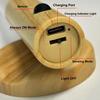 LED USB Night Light Magnetic Wall Lamp Kitchen Cabinet Closet Motion Sensor Light Home Staircase Room Bedside Table Move Lamp