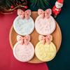 Fondant Cookie Cutter Acrylic Mold for Christmas Themed Holiday Treats Easy to Use Dessert Biscuit Baking Mould