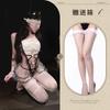 Sexy Lingerie Hot Passion Maid Suit Perspective Lace Seduction Busty Tits Maid Uniform A