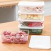 Contenitore Freschezza Resistenza al Freddo Freschezza Salvaspazio Multifunzione Contenitore per Alimenti da Frigo Forniture per la Casa