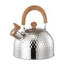 Stainless Steel Camping Kettle Whistling Tea Pot for Stovetop Use 2L 3L 4L with Comfortable Handle and Safety Features