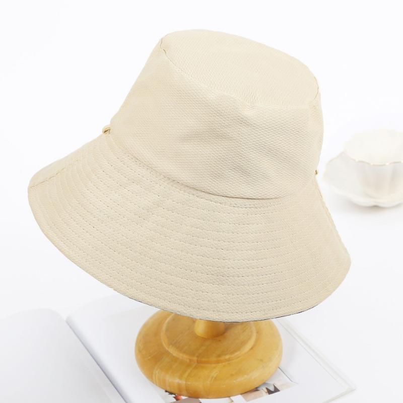 Summer bucket hat women face protection sun protection UV sun hat big along tide women fashion