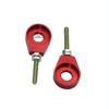 2pcs 12MM Motorcycle Chain Adjuster CNC Chain Axle Adjusters for Honda Motorbike