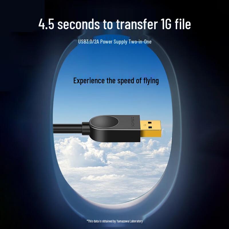 USB 3.0 Male-to-Male Data Cable