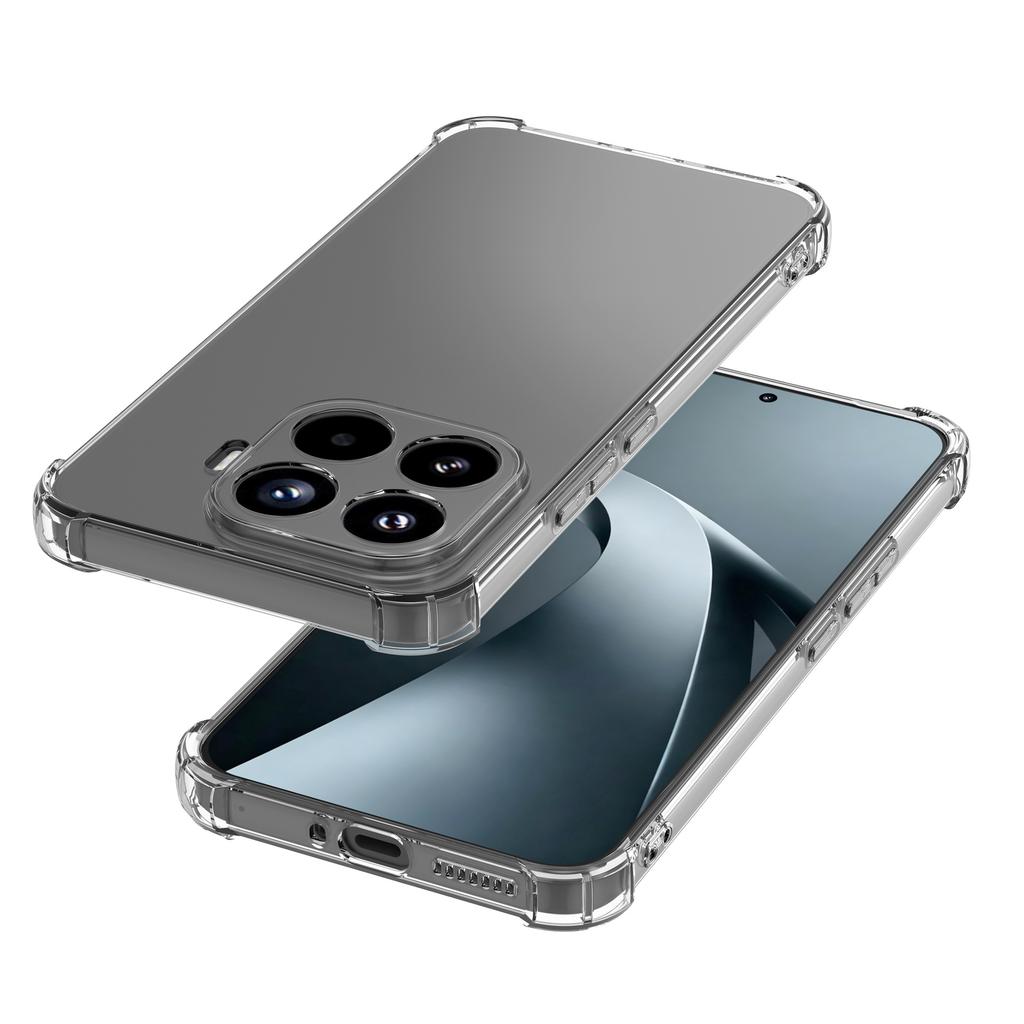 Suitable for Xiaomi 17TPRO four-corner anti-drop mobile phone case Xiaomi 17promax transparent tpu airbag protective cover