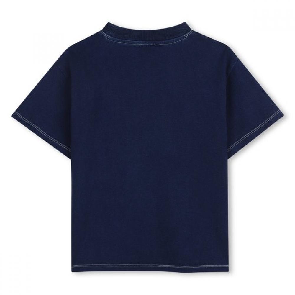 Kenzo Kids Garden Logo PrinT T shirT 3 12 Years  26ss z265afT213 