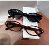 Oval Sunglasses Small Frame Rivet Leopard Tortoise Shell Sun Glasses Women Brand Design Outdoor Shades Female UV Oculos De Sol