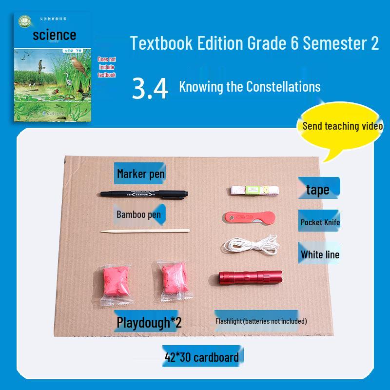 

6th Grade Semester 2 Science Experiment Set: Constellation Study