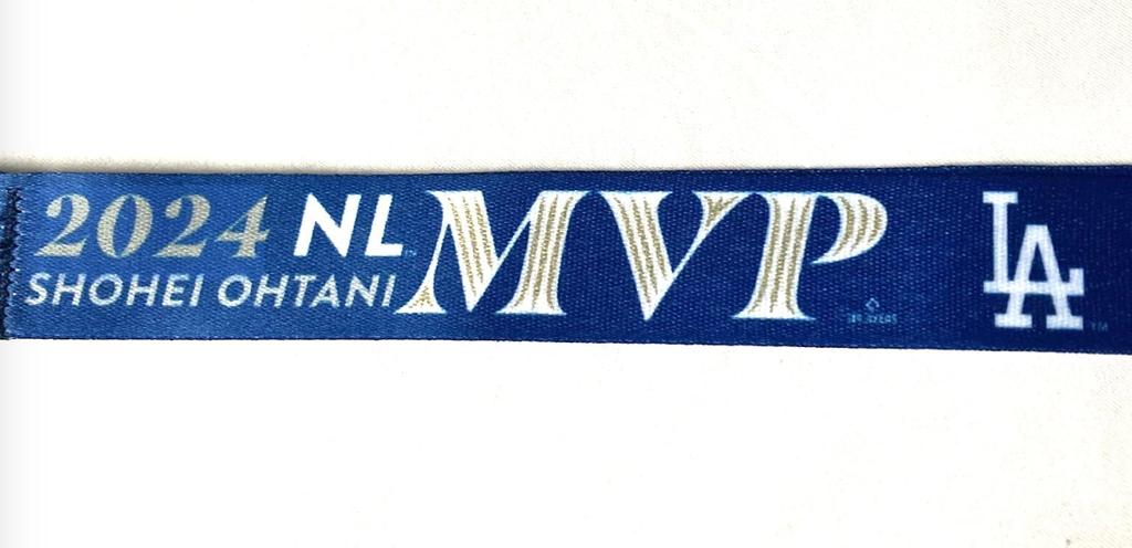 [MLB] [International Exclusive] Shohei Ohtani MVP Commemorative Neck Strap, Los Angeles Dodgers 2024 [Parallel Import]