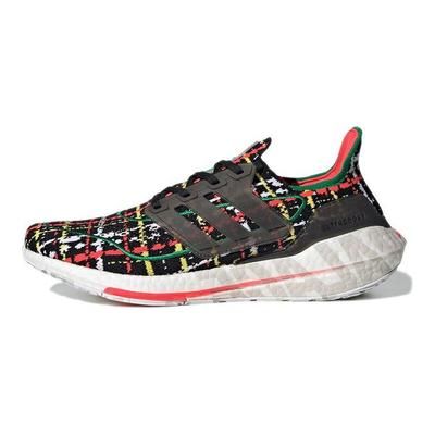 Palace x UltraBoost 21 Nero Multicolor Sneakers Unisex Multicolore Trasparente Nero Core GY5555