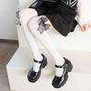 Lolita Damen Kniestrümpfe mit Organza-Schleife - Frühling/Herbst JK College-Stil