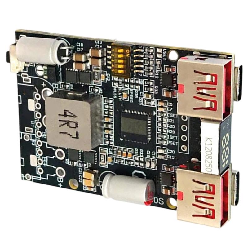 5-20V 2-7S 100W Fast Charging Module Mobile Power Motherboard For Battery Upgraded Energy Storage Device