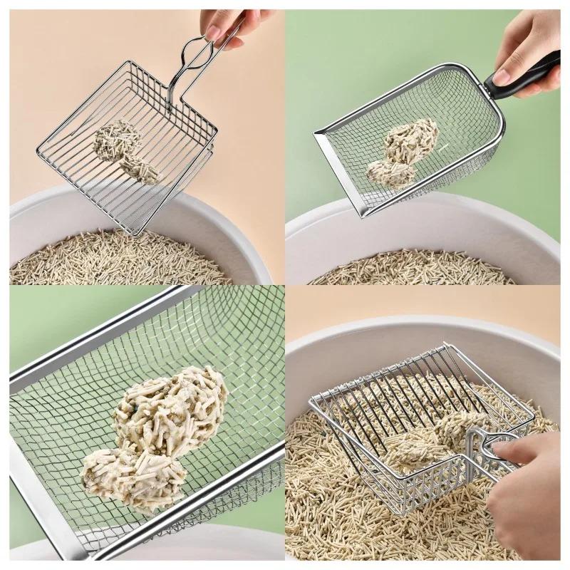 Cat Litter Scooper Pequenos Furos Pá Areia Furo Pendurado Bandeja De Areia Para Gatos De Estimação Pá De Praia Pá De Areia Para Gatos Suprimentos De Limpeza Para Gatos