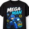 Mega Unisex Retro Arcade Gaming Grafik Unisex T-Shirt