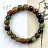 Dunhuang Wen Tian Duobao 108 Bead Bodhi Mala: Green Sandalwood Sachet for Men and Women