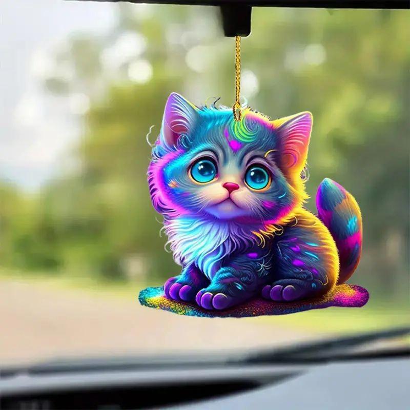 

Acrylic Decorative Pendant Unique Car Accessories And Christmas Tree Decorations For Joyful Style