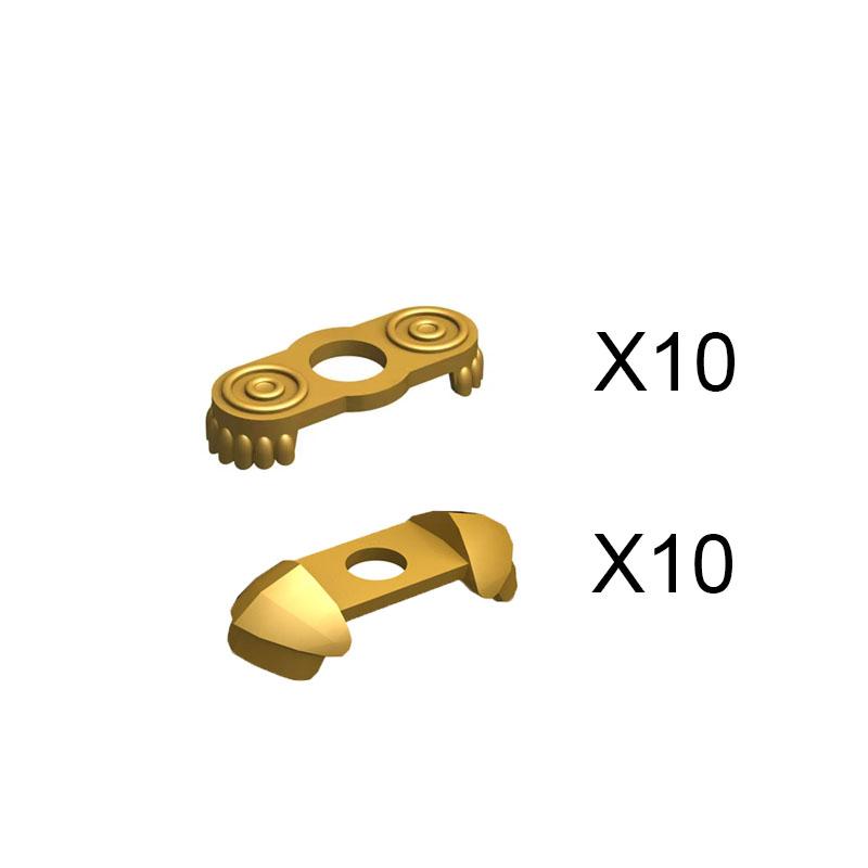 MOC Bausteine Mittelalter Ritter Soldat Actionfiguren Waffen Zubehör Schwert Speer Umhang Weste Helm Rüstung Geschenk Spielzeug Stein