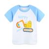 Boys T-shirt Summer Fashion Print Middle Child Short Sleeve Top New Kids Short Sleeve T-Shirt