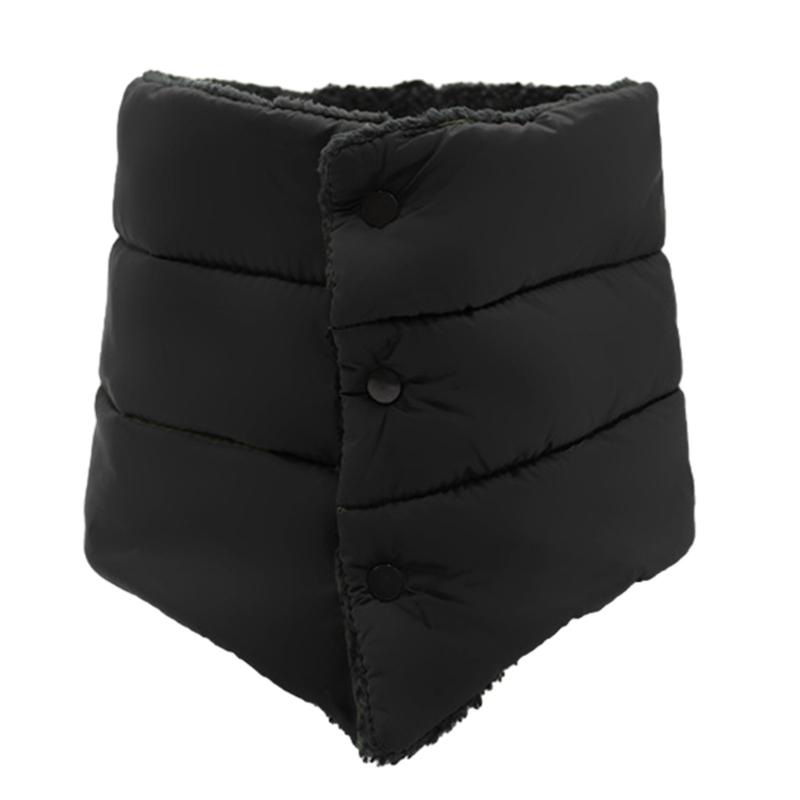 

Waterproof Neck Wrap Waterproof Warm Scarf Neck Guard Woman Shawl Neck Gaiter for Men Boy Downy Thick Warm Scarf чорний