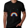 Somewhere Over The Rainbow Tshirt Sweat Resistant Workout Tee Shirt