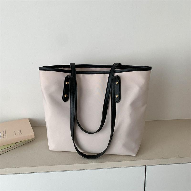 Stylish Urban Oxford Cloth Tote Bag 2023 Trendy Large Capacity Handbag For Women