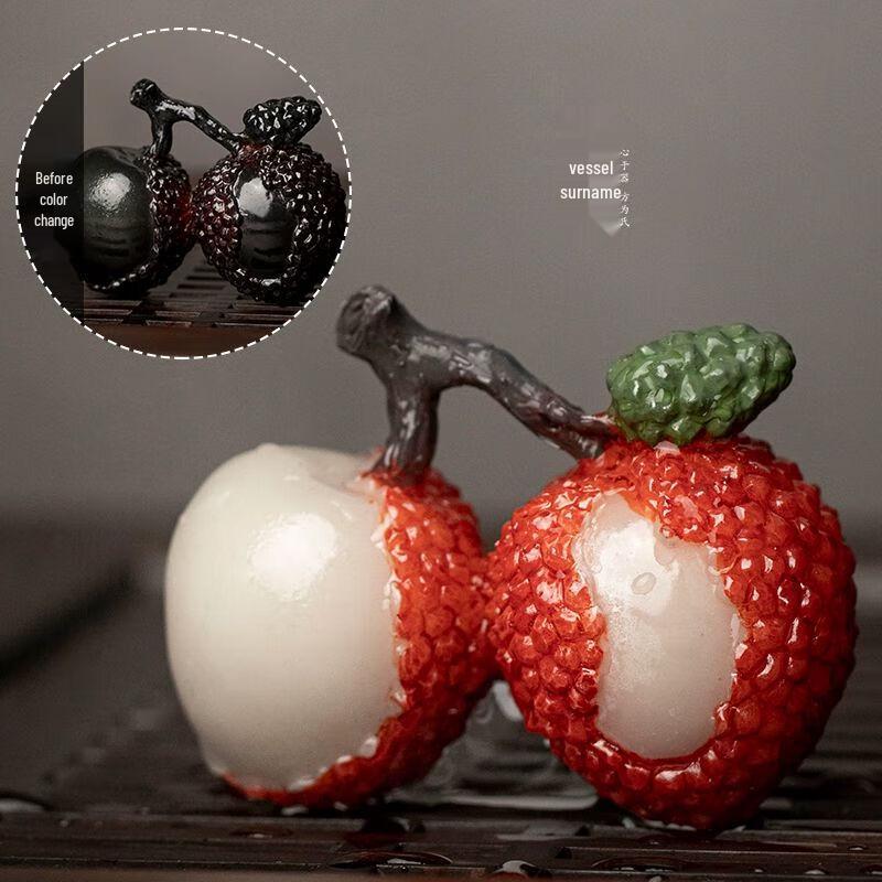 Color-Changing Bayberry Lychee Tea Pet