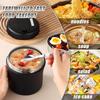 Leak Proof Thermal Food Container Stainless Steel Wide Opening for Easy Access 1.2L Capacity Lunch Box
