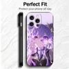 Genshin Impact Keqing Soft Phone Case for iPhone 16 16E 17 Air 15 Pro Max 14 Plus 13 Mini 11 12 7 Black Cover Back Shell