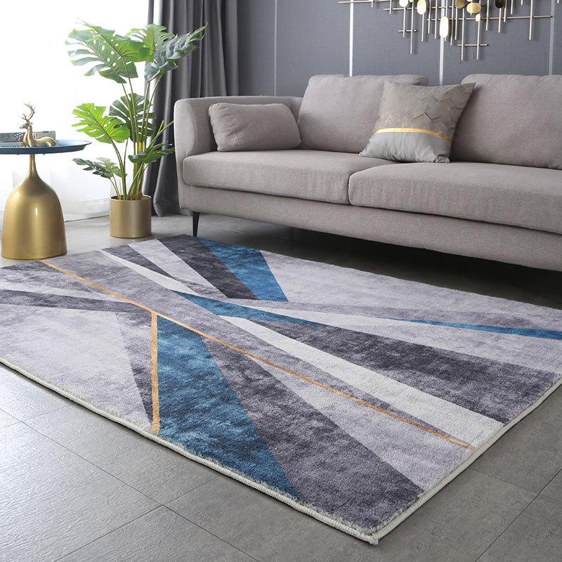 Nordic Living Room Decoration Carpet Non-slip Bedroom Bedside Large Carpet Home Fluffy Soft Rug