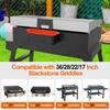 1PC Silicone Grease Cup Liner BBQ Grease Tray, Durable Drip Tray Blackstone Baking Tray Accessories