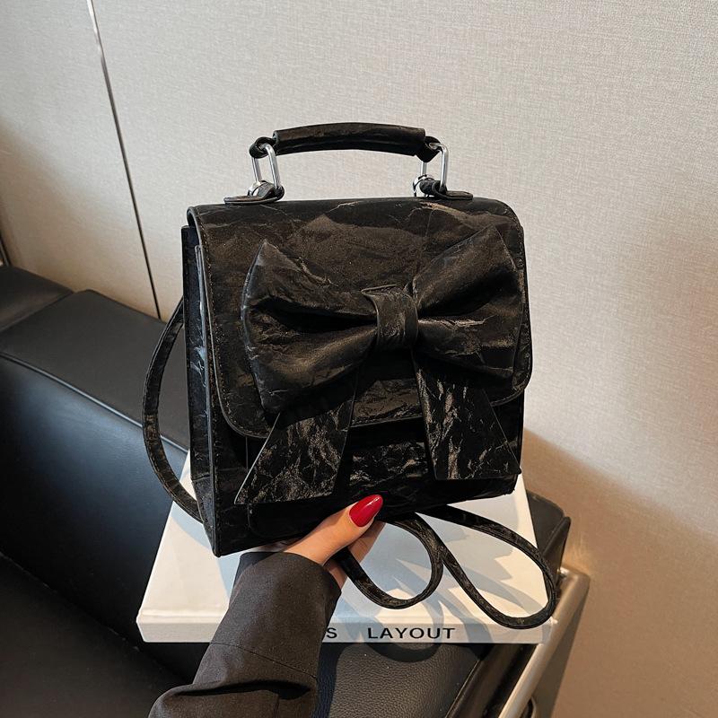 Backpack Women's 2025 New Summer High-end Niche Design Bow Travel Backpack