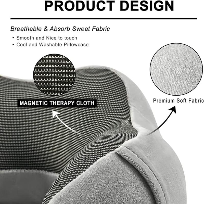 Travel Pillow U Shaped Neck Cushion Neck Cervical Airplane Pillow Support Travel Essentials for Travelling Rest Car Train Home