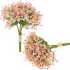 Dekorativ Gipsophila Konstgjord Blomsterbukett för Vasdekoration - Orange